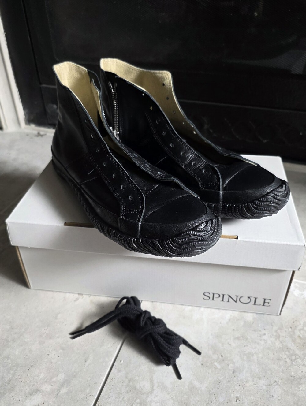 Spingle SP-443 | Size: L | Color:Black | Made in Japan